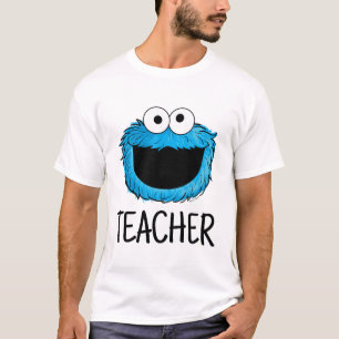 T-shirt Rue Sésame   Enseignant de Cookie Monster