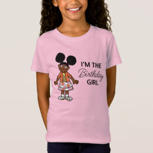 T-Shirt Rue Sésame Gabrielle Fille d'anniversaire