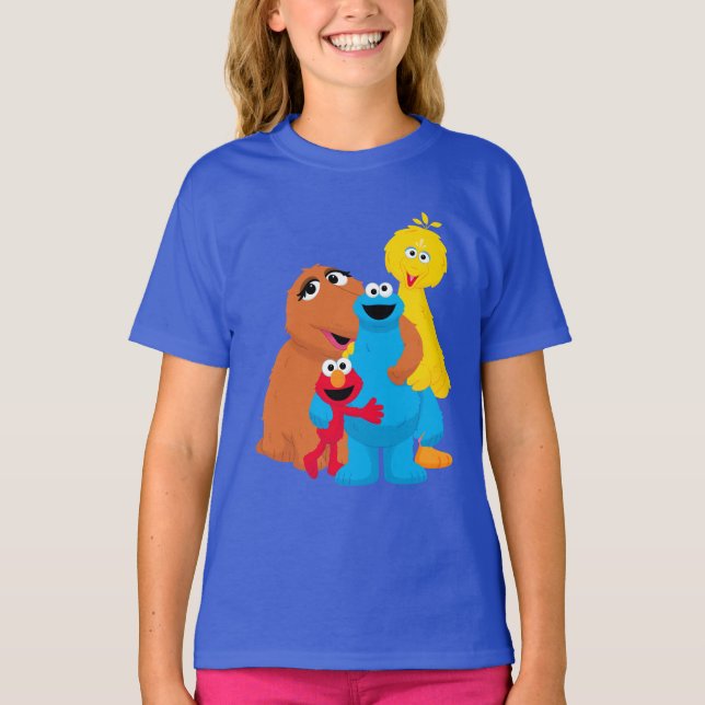 T-shirt Rue Sésame | Groupe Hug (Devant)