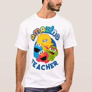 T-shirt Rue Sésame   Ils Sont Enseignants Extraordinaires