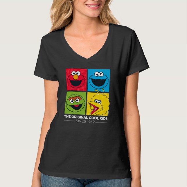 T-shirt Rue Sésame | Les Enfants Cool d'origine (Devant)