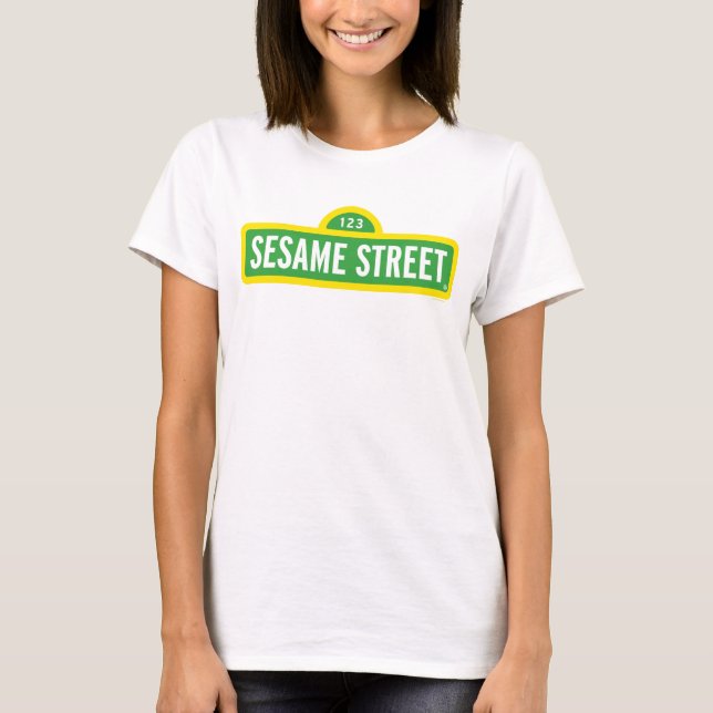 T-shirt Rue Sésame | Logo couleur complète (Devant)
