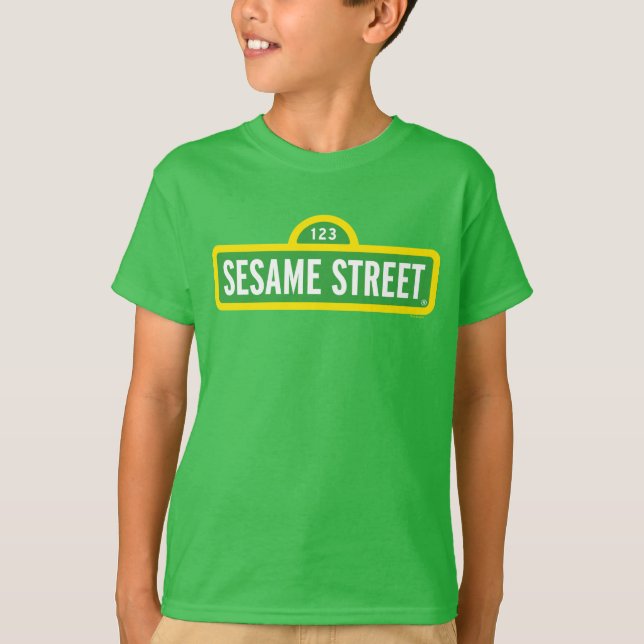 T-shirt Rue Sésame | Logo couleur complète (Devant)
