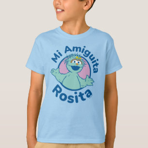 T-shirt Rue Sésame Mi Amiguita Rosita