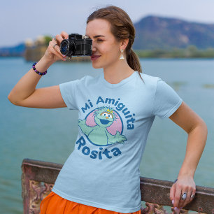 T-shirt Rue Sésame Mi Amiguita Rosita