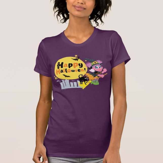 T-shirt Rue Sésame | Motif d'Halloween (Devant)
