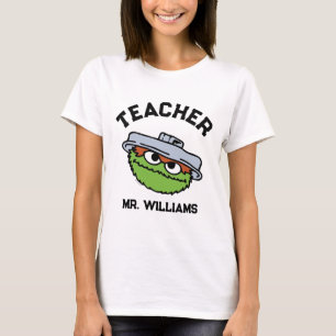 T-shirt Rue Sésame   Professeur Oscar