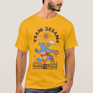 T-shirt Rue Sésame   Team Sesame Track & Field