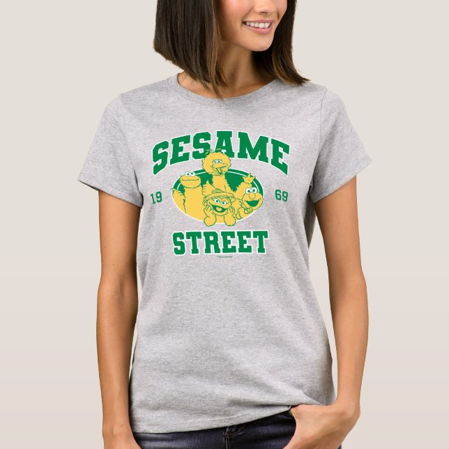 T-shirt Rue Sésame | Vintage 1969 (Devant)