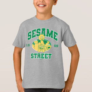 T-shirt Rue Sésame   Vintage 1969