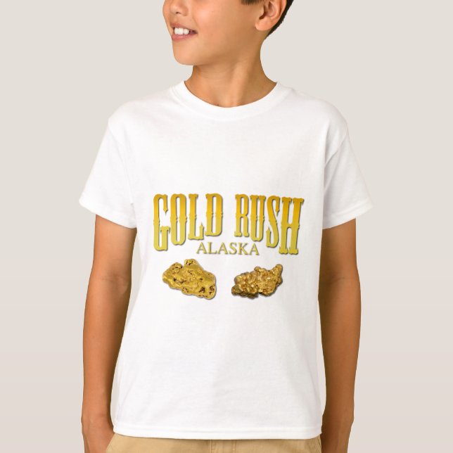 T-shirt Ruée vers l'or (Devant)