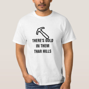 T-shirt Ruée vers l'or