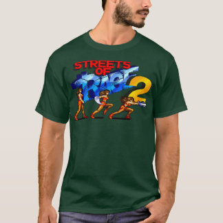 T-shirt Rues Blaze de Rage 2 Vidéogames Pixel Art