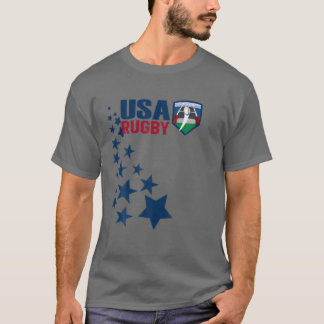 T-shirt Rugby Américain, Fans De Rugby USA Tee