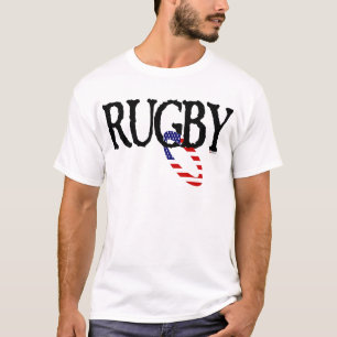 T-shirt Rugby - americana