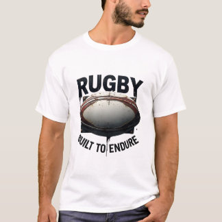 T-shirt Rugby – Conçu pour Endurer Design Industriel Métal