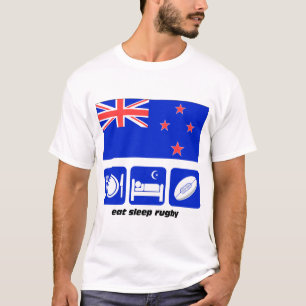 T-shirt Rugby de la Nouvelle Zélande