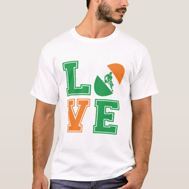 T-shirt Rugby d'Irlande (Devant)