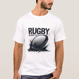 T-shirt Rugby – Force Irrésistible Style Encre