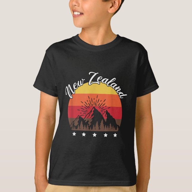 T-shirt Rugby Lover Kiwi Gift New Zealand  (Devant)