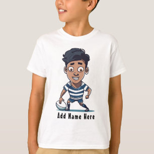 T-shirt Rugby pour enfant personnalisé