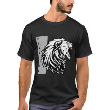 Rugissement de Lion Sans Peur - Motivation Noir et