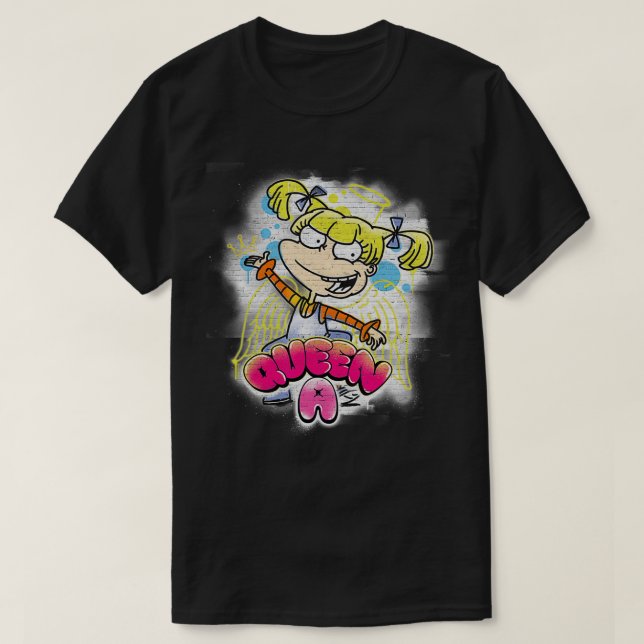 T-shirt Rugrats Queen A for Angelica  (Design devant)