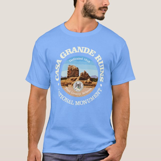 T-shirt Ruines de Casa Grande (NM) (Devant)
