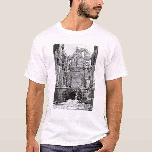 T-shirt Ruines du DES Comptes de Cour (Devant)
