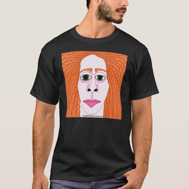 T-shirt Ruisseaux de Rebekah par Bruce Keogh - (Devant)