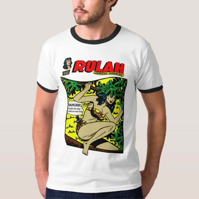 T-shirt RULAH classique : Déesse de la jungle (Devant)