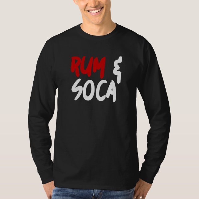 T-shirt Rum and Soca   (Devant)