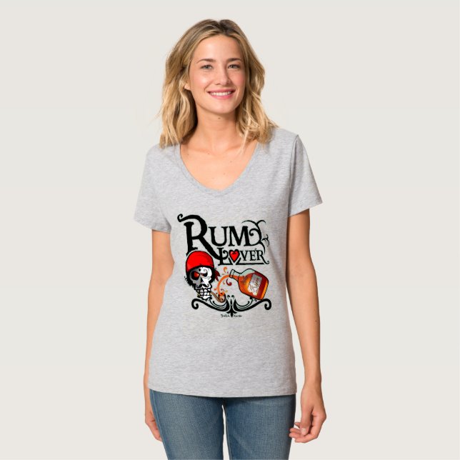 T-shirt Rum lover (Devant entier)