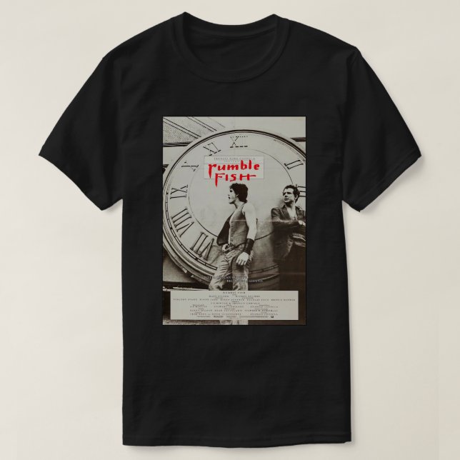 T-shirt Rumble Fish 1983 (Design devant)