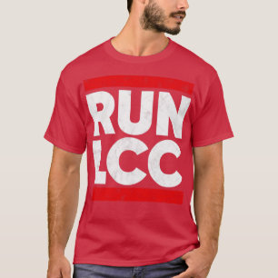 T-shirt RUN LCC Funny Lancashire Cricket