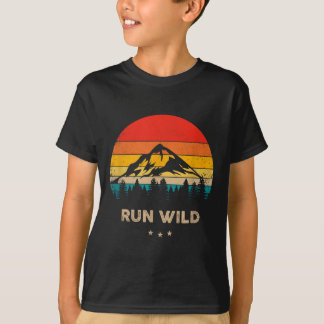 T-shirt Run Wild Trails - Funny Trail
