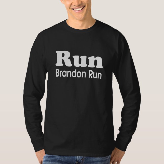 T-shirt runBrandonrun (Devant)