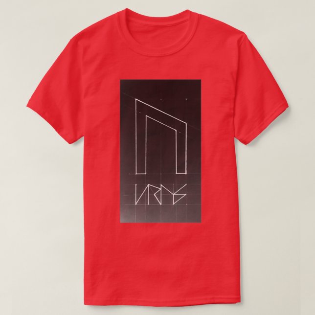 T-shirt Rune force uruz dessinée à la main (Design devant)