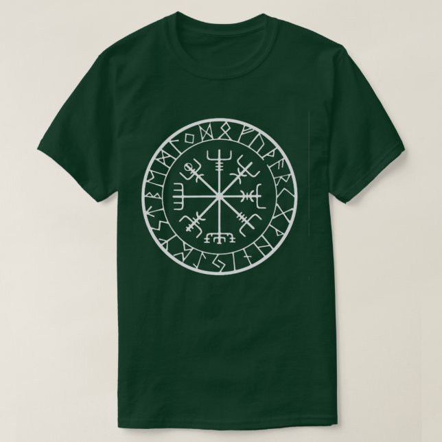 T-shirt Runes de protection viking (Design devant)