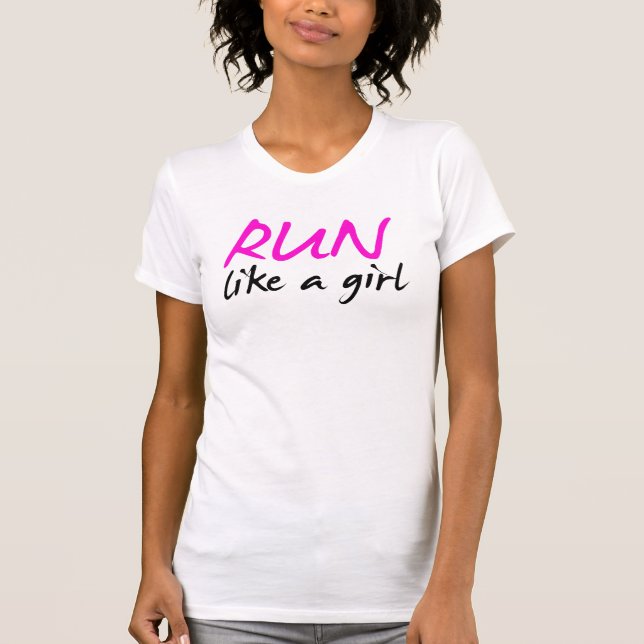 T-shirt runlikeagirla (Devant)