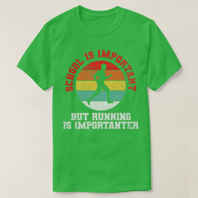 T-shirt Runner 3 (Design devant)