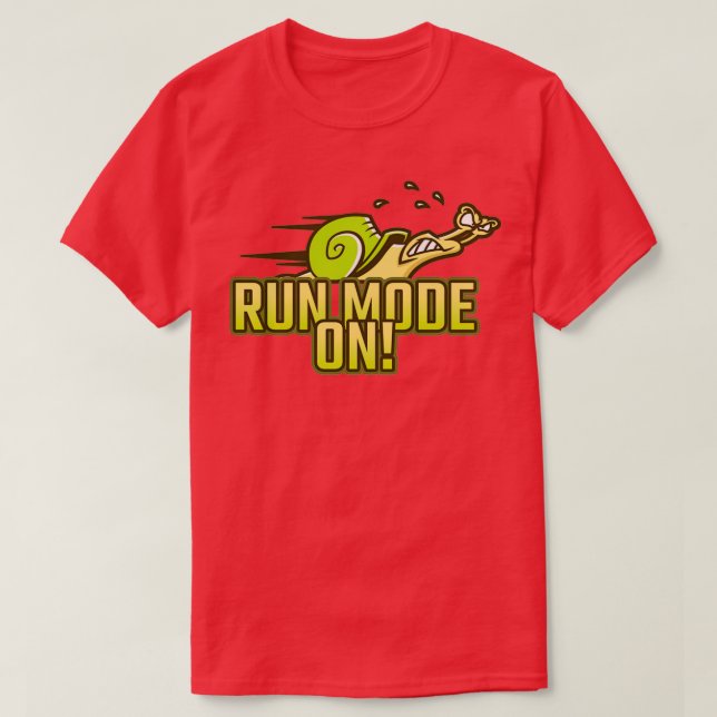 T-shirt Runner Runner Runner Jogger Marathon Fitness dio G (Design devant)