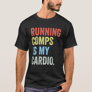 T-shirt Runps Est Mon Cardio Realtor Vêtements Hommes Qui