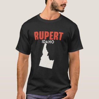 T-shirt Rupert Idaho USA State America Travel Idahoan