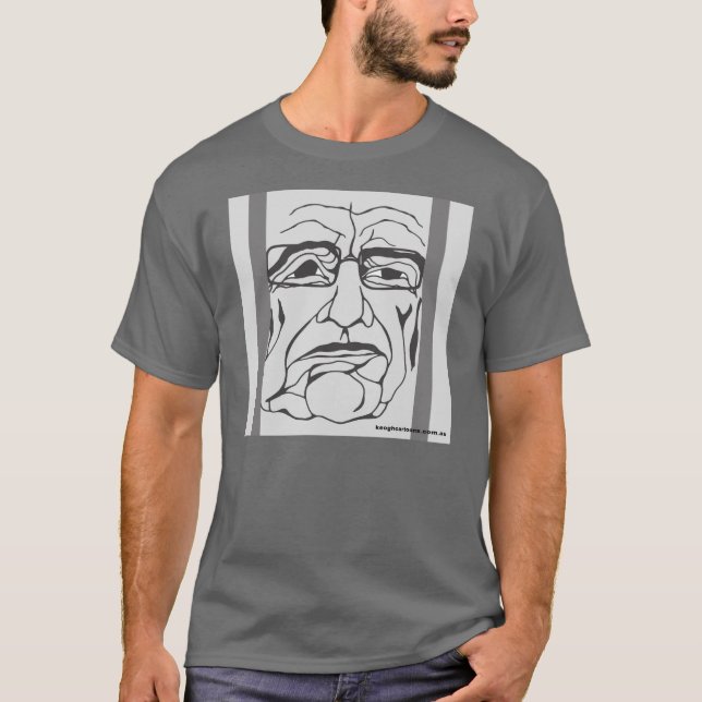 T-shirt Rupert Murdoch par Bruce Keogh - keoghcartoons (Devant)