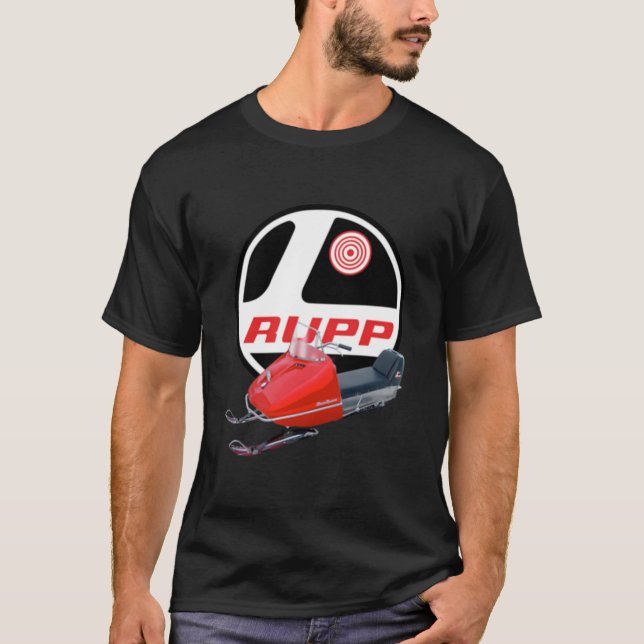 T-shirt Rupp Snowmobiles USA Classic (Devant)