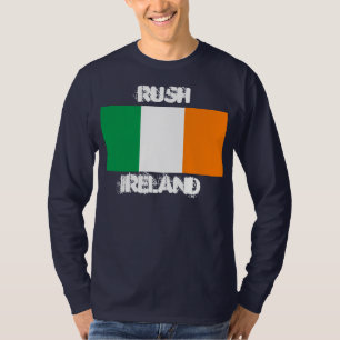 T-shirt Rush, Irlande avec drapeau irlandais
