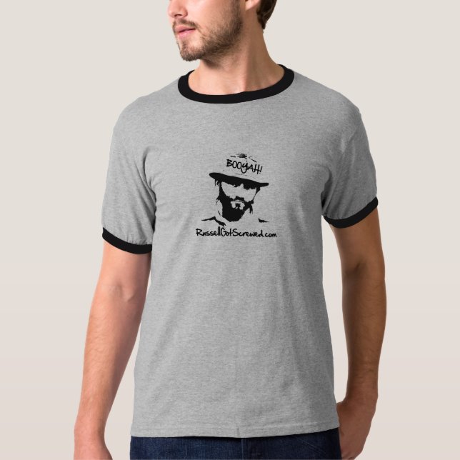 T-shirt Russ huent des hommes de sonnerie de Yah (Devant)