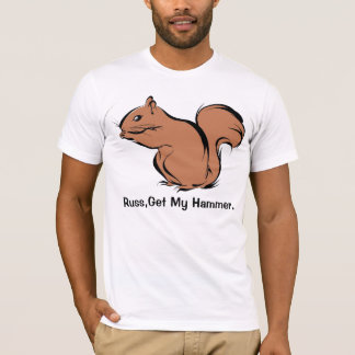 T-shirt Russ obtiennent mon marteau