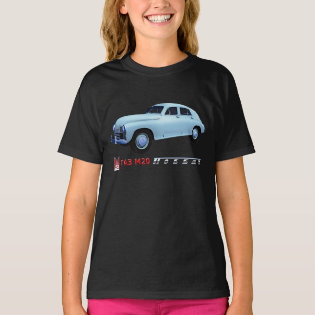 T-shirt Russe GAZ M20 Sedan (Devant)